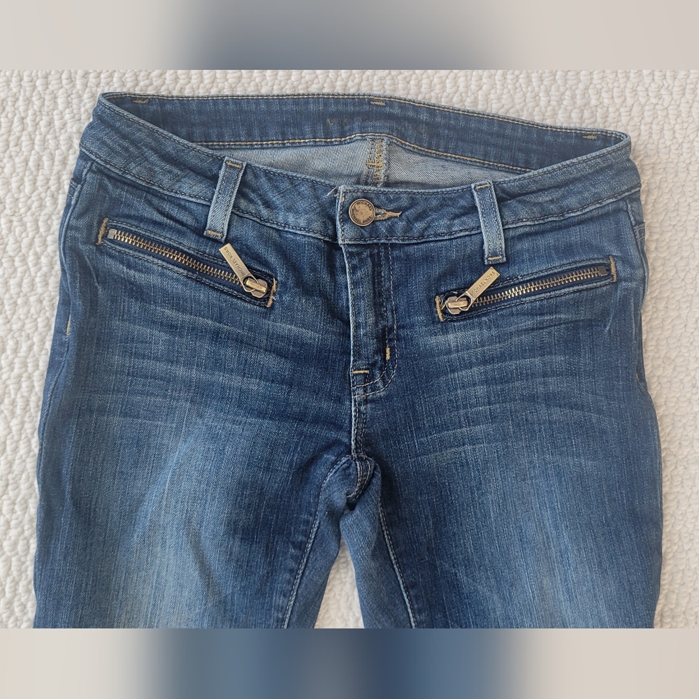 Low Rise Skinny Jeans Dark Wash Michael Kors